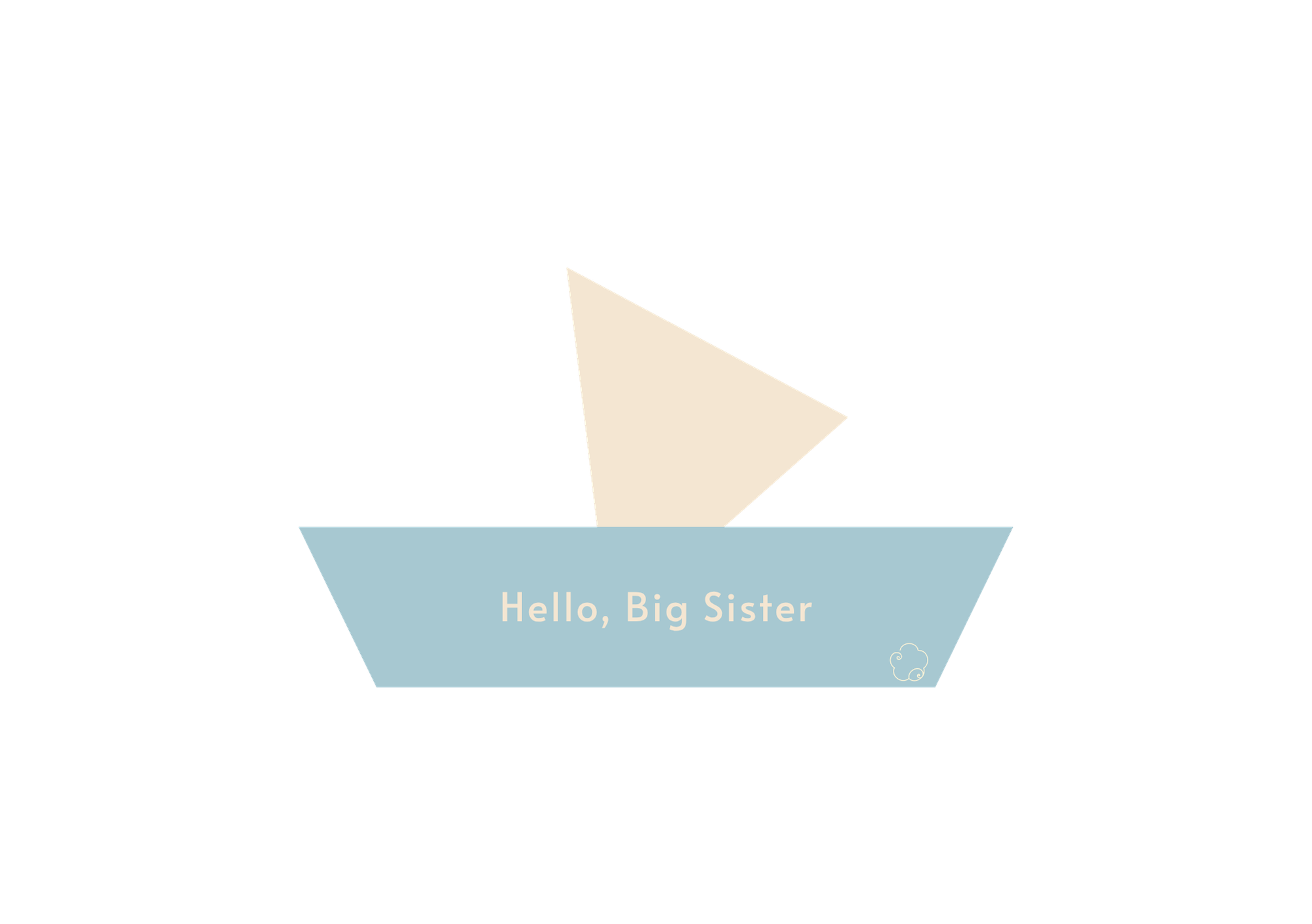 メッセージカード| Hello, Big Sister